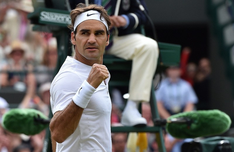 Roger Federer avanzó a la semifinales de Wimbledon 