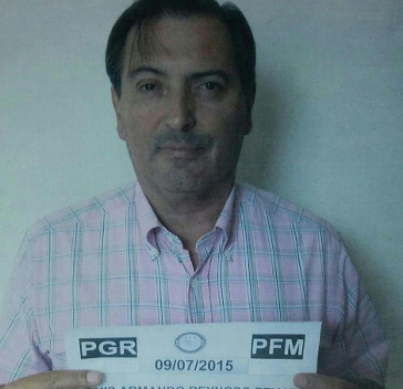 El ex gobernador de Aguascalientes fue detenido por defraudación fiscal.