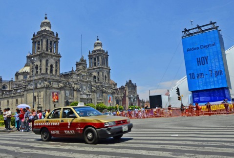 Del 11 al 26 de julio se llevará a cabo Aldea Digital en el Zócalo de la Ciudad de México. 
