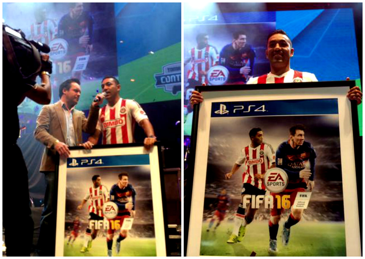 Marco Fabián compartirá portada con Messi 