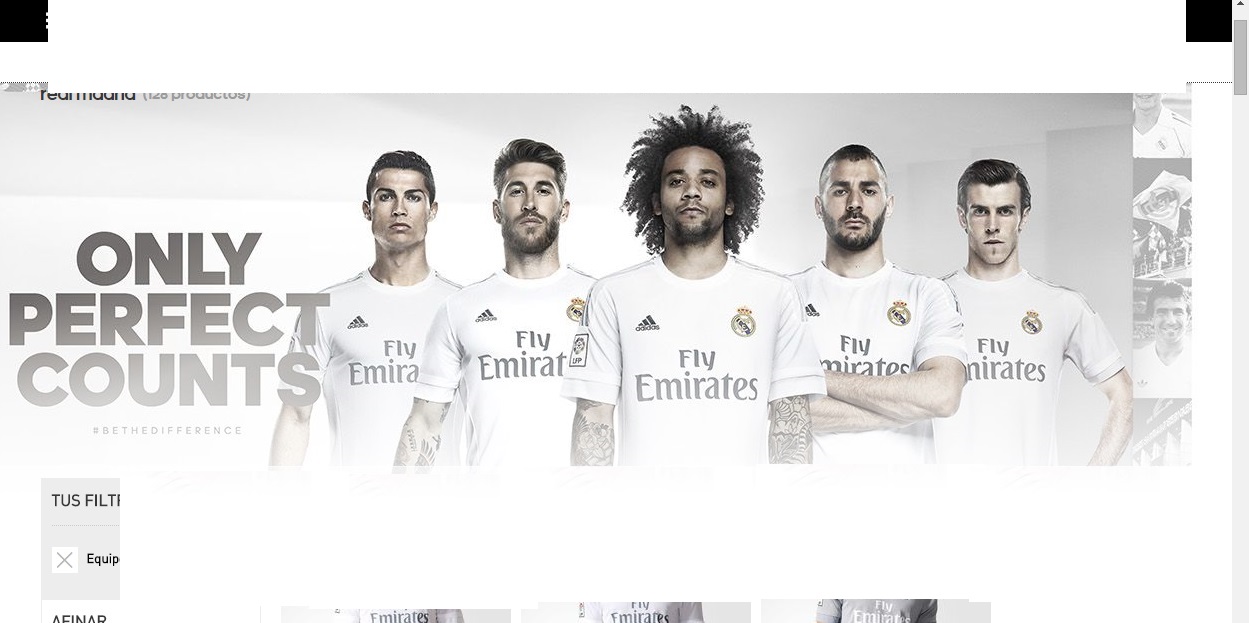Sergio Ramos sí apareció en la campaña publicitaria.