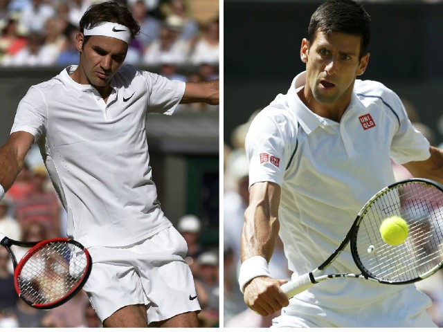Federer y Djokovic, chocarán en la final de Wimbledon
