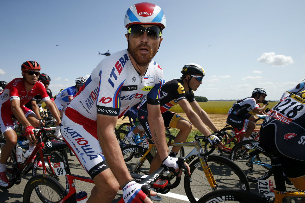 Luca Paolini en el Tour de Francia 