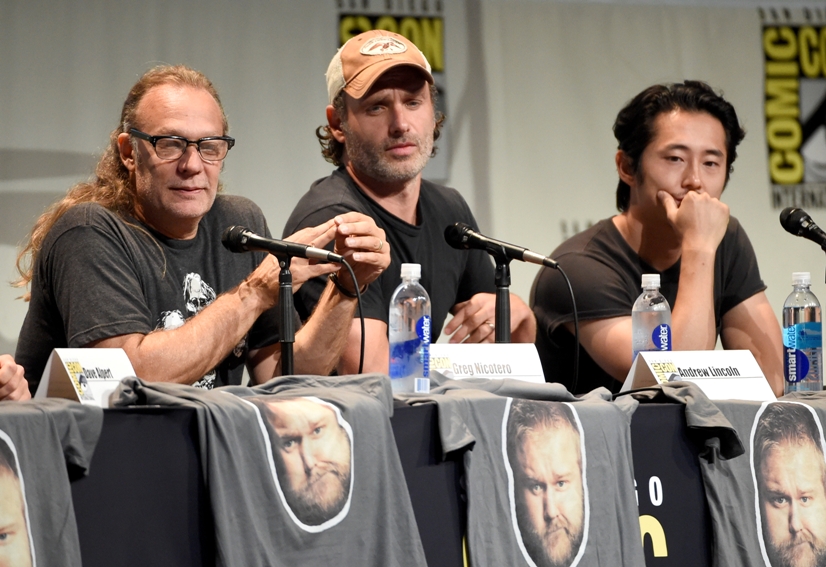 Greg Nicotero, Andrew Lincoln y Steven Yeun hablaron sobre la sexta temporada de 'The Walking Dead'. 