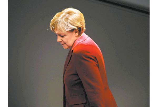 Ángela Merkel.