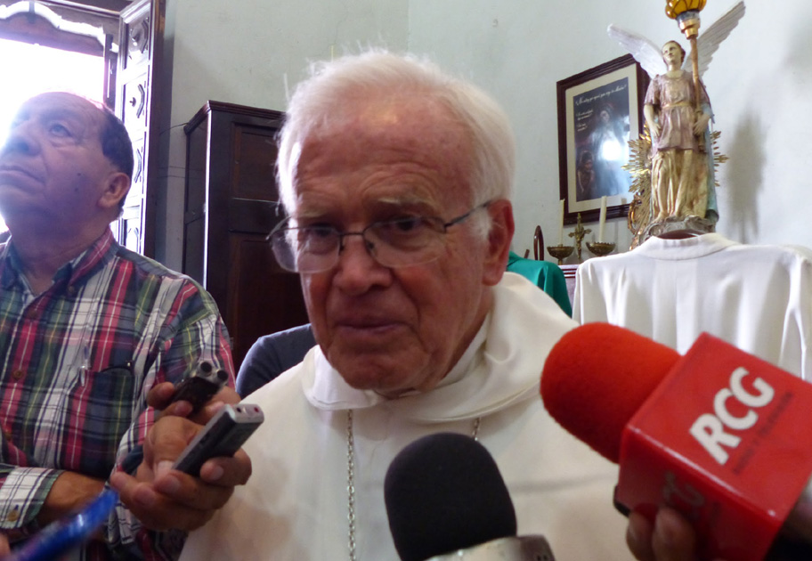 Obispo de la Diócesis de Saltillo, Raúl Vera López. 