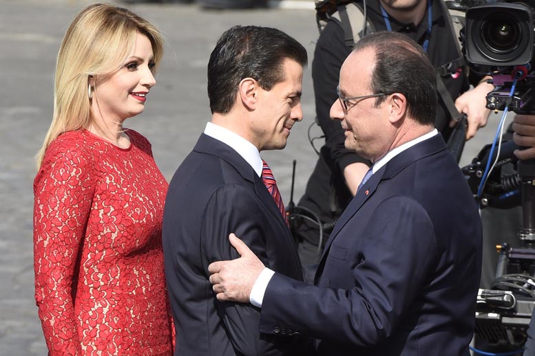 El presidente de México asistió como invitado de honor. 