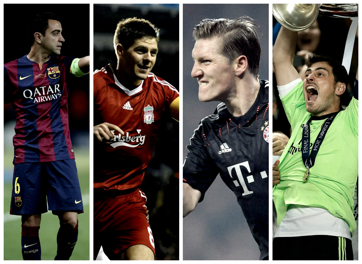 Xavi, Steven; Bastian e Iker