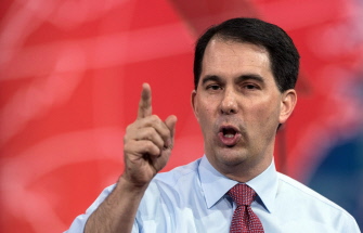 Scott Walker, en la Conferencia de Acción Política Conservadora (CPAC) en National Harbor, Maryland, el pasado 26 de febrero