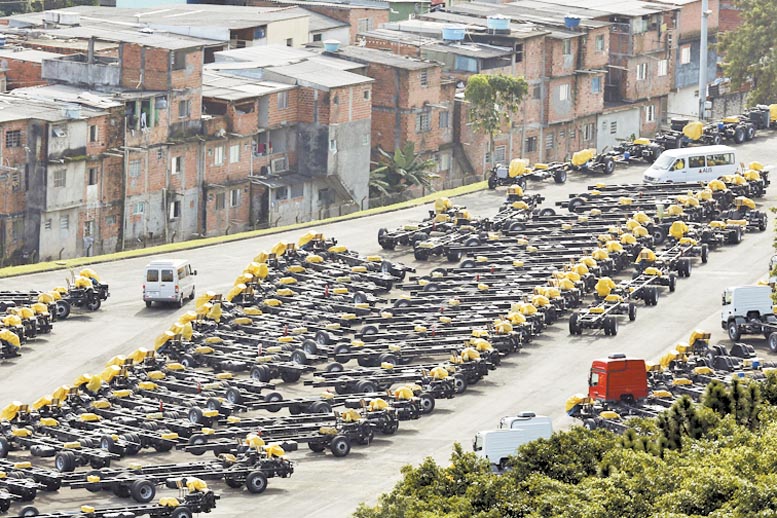 Autopartes en São Bernardo do Campo. 