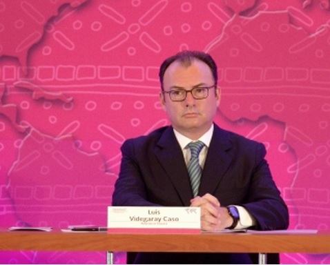 El secretario de Hacienda, Luis Videgaray 