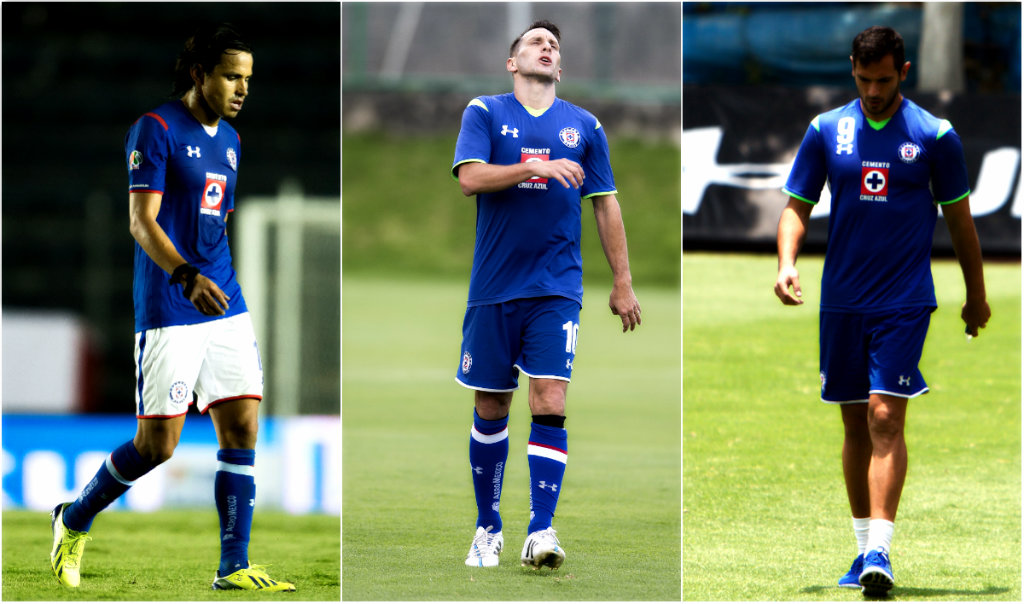 Gerardo Flores, 'Chaco' y Roque no iniciarán el próximo torneo con Cruz Azul 