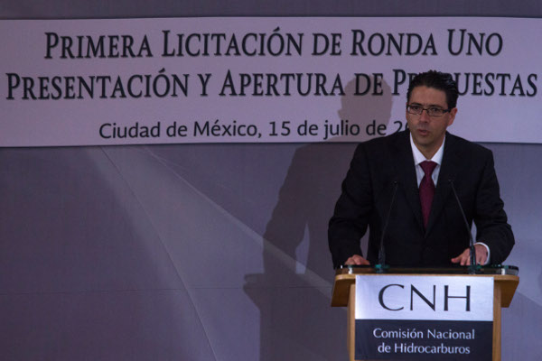 Juan Carlos Zepeda, comisionado presidente de la Comisión Nacional de Hidrocarburos.