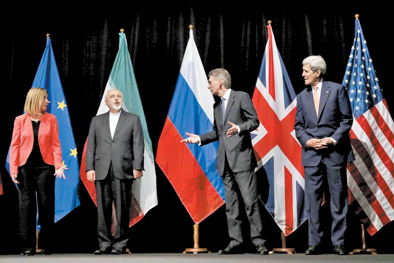 Representantes de la UE, Irán, Gran Bretaña y Estados Unidos se reunieron en Viena. 