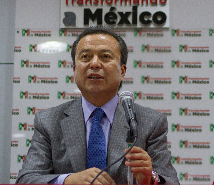 César Camacho, presidente nacional del PRI.