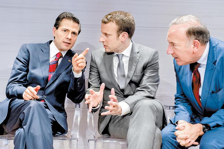Foro Económico Medef ProMéxico, en París.