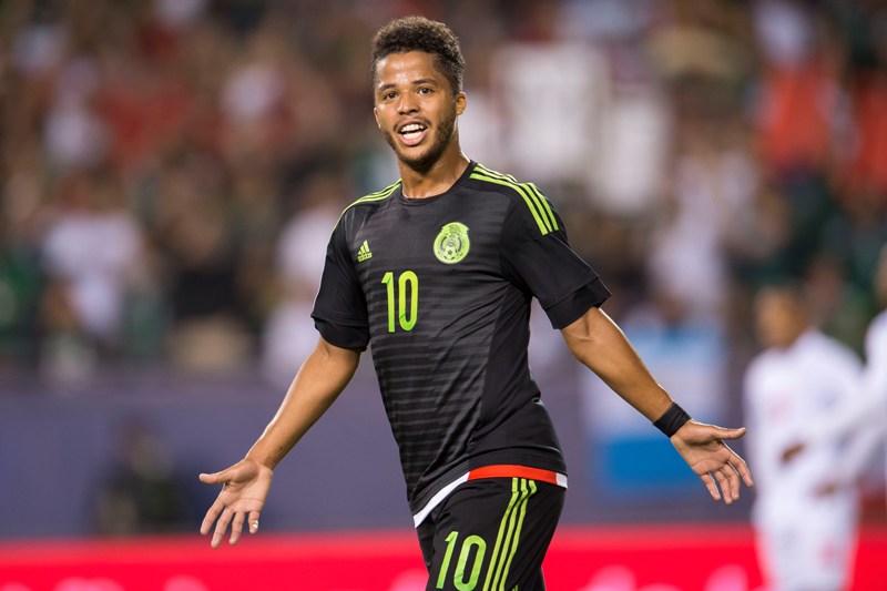 Giovani dos Santos, mediocampista de la Selección Mexicana de Futbol 