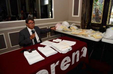El delegado electo en Cuauhtémoc, Ricardo Monreal.