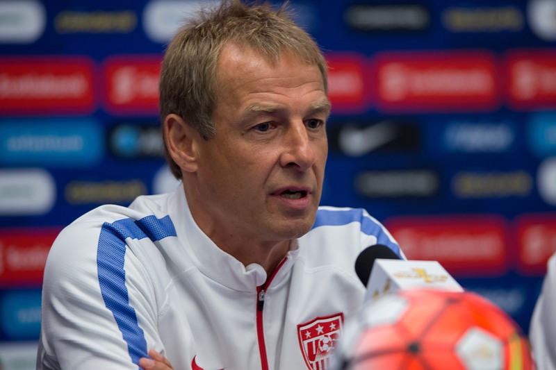 Jürgen Klinsmann, director técnico de Estados Unidos