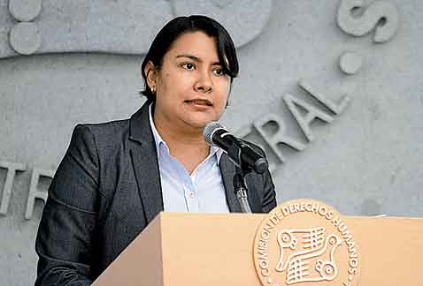 Perla Gómez, 'ombudsperson' capitalina.