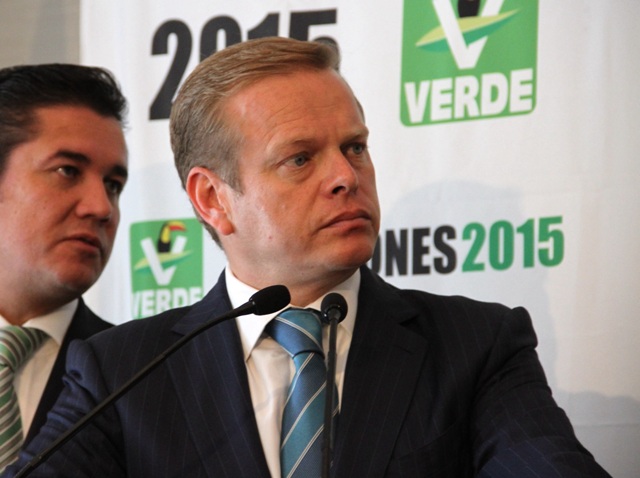 Arturo Escobar, líder del PArtido Verde, afirmó que respetarán los resultados de la elección en Chiapas