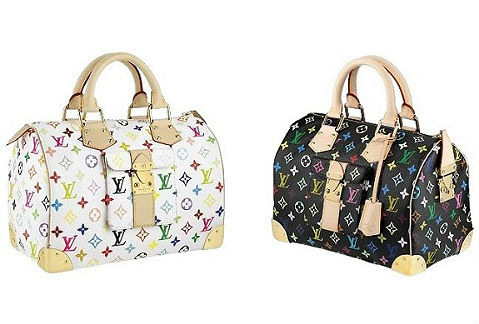 Los diseños fueron hechos en colaboración con Murakami cuando Marc Jacobs era Director Creativo de Louis Vuitton.