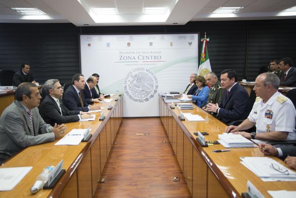 El encuentro se realizó a puerta cerrada en las instalaciones del Cisen.
