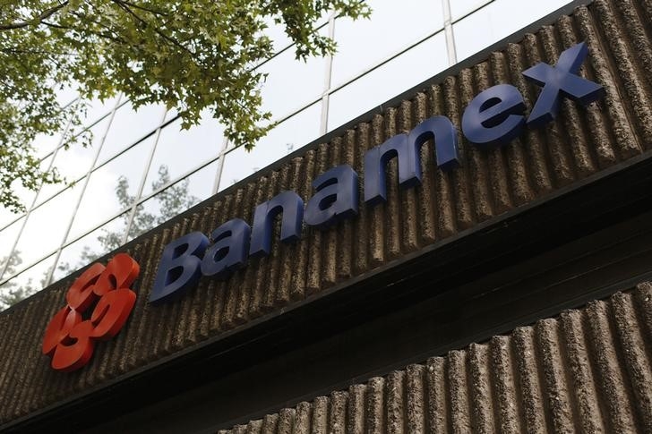 Imagen de archivo de una sucursal del banco Banamex en Ciudad de México.