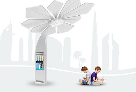 La escala de tamaño de la Smart Palm 