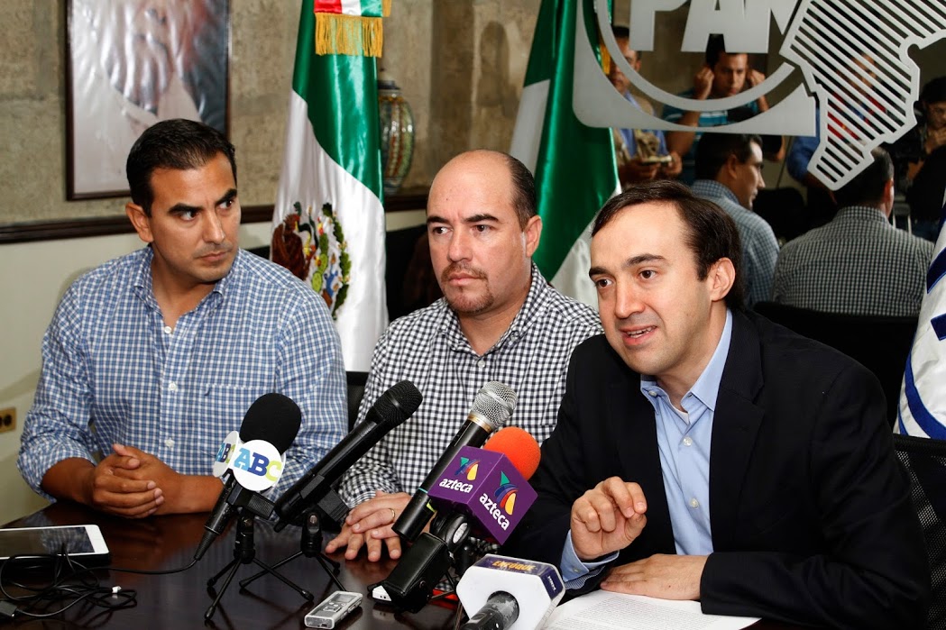 Los panistas presentaron sus argumentos por los que acudieron al Trife. 