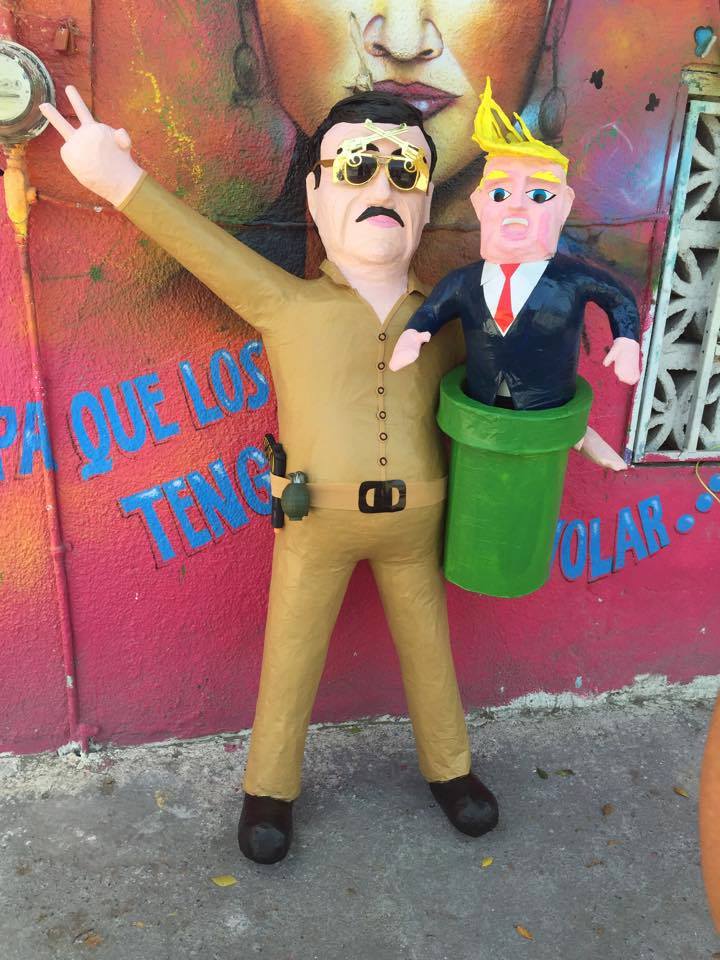 Piñata de "El Chapo"