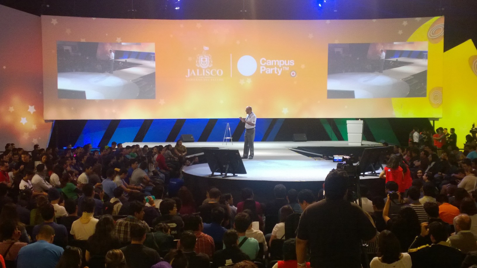 Charla de Rodolfo Neri Vela en Campus Party 2015