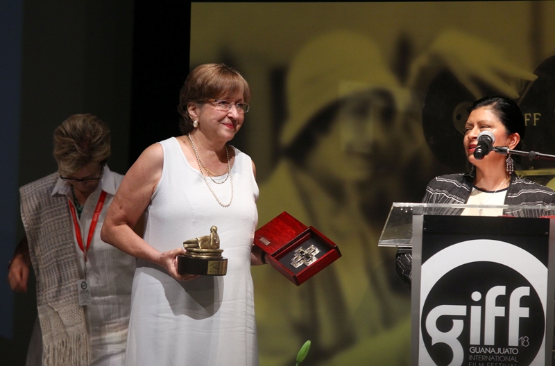 Guadalupe Ferrer, directora de la Filmoteca de la UNAM. 