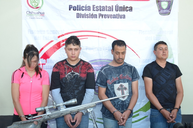 Integrantes de 'La Línea'.