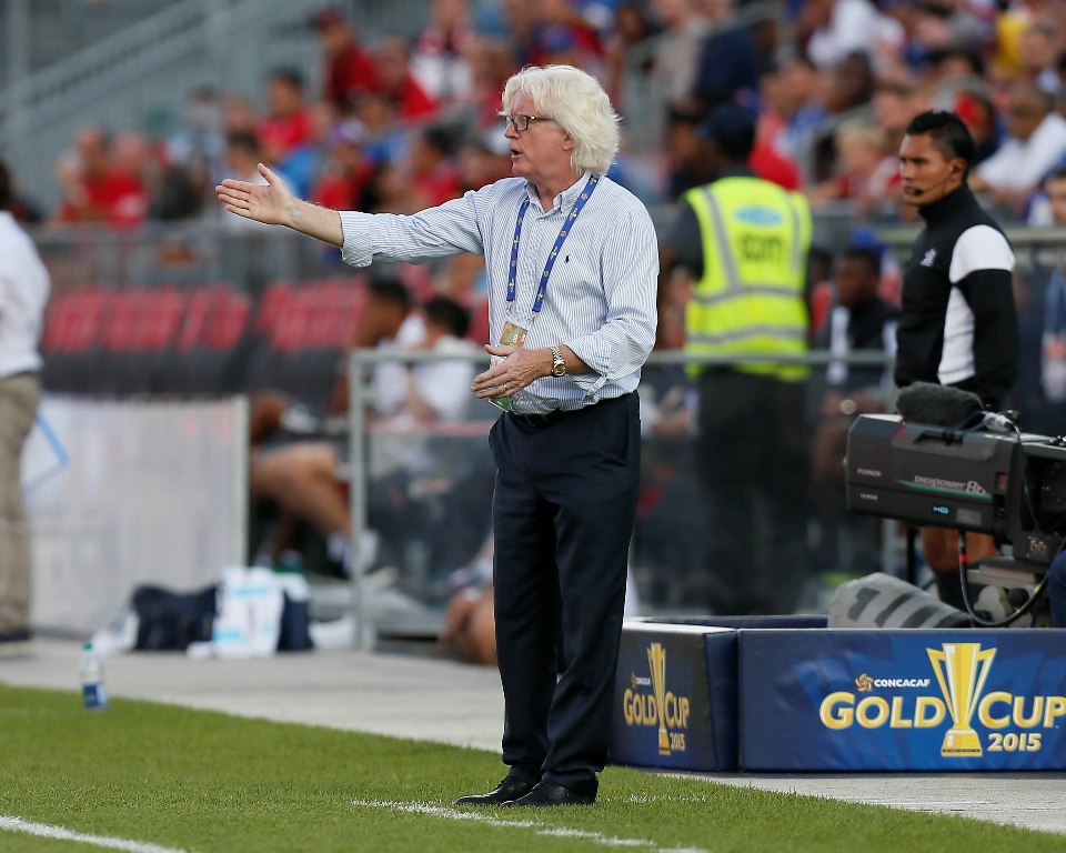 Winfried Schäfer, entrenador de Jamaica