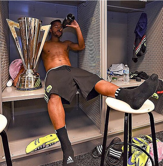 La foto que subió Giovani a su cuenta de Instagram 