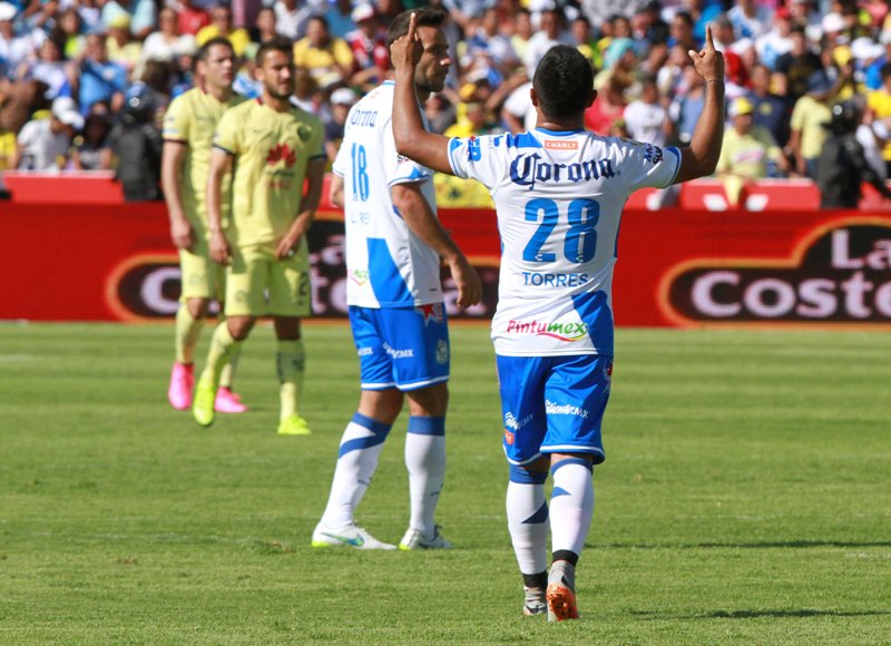 Paco Torres celebra su gol 