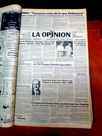 Julio de 1984.