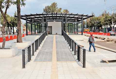 Las estaciones tendrán rampas de acceso.