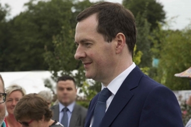 El ministro de Hacienda del Reino Unido, George Osborne.