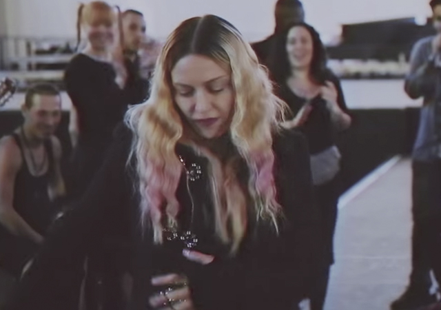 Imagen de Madonna en uno de los avances. 