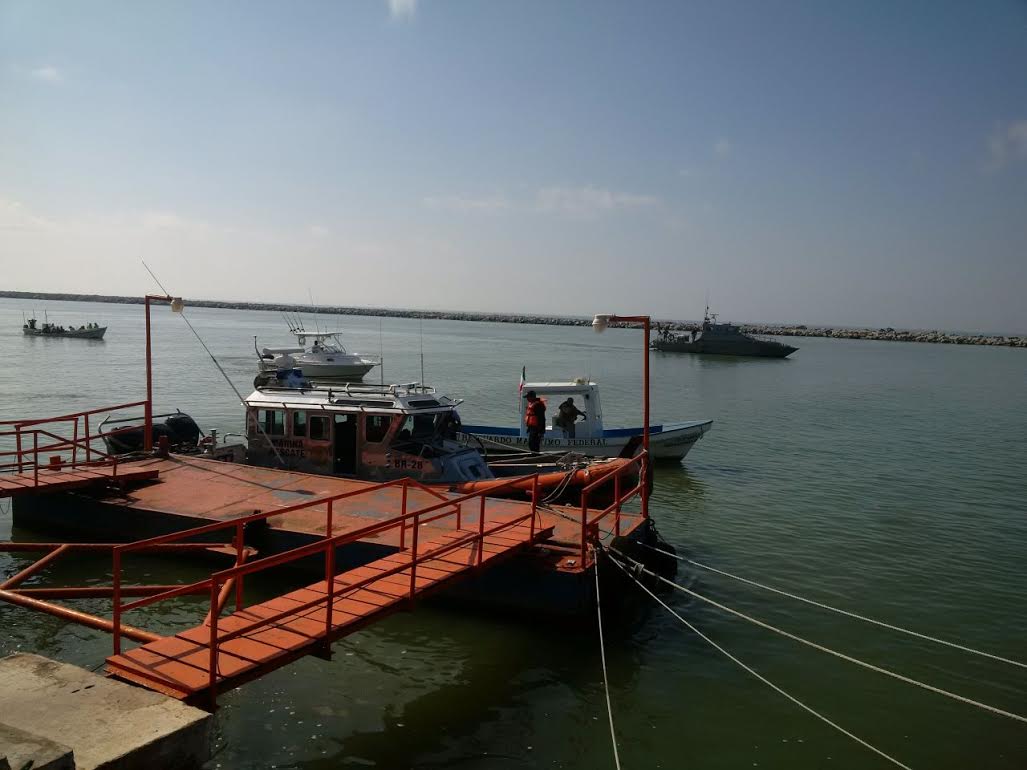 En el muelle "Las Gaviotas" fue reportado el hallazgo.
