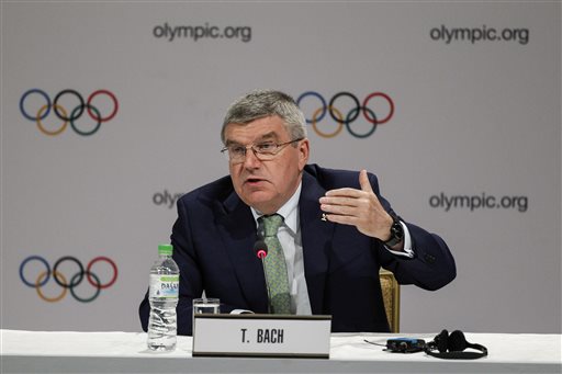 Thomas Bach, presidente del Comité Olímpico Internacional