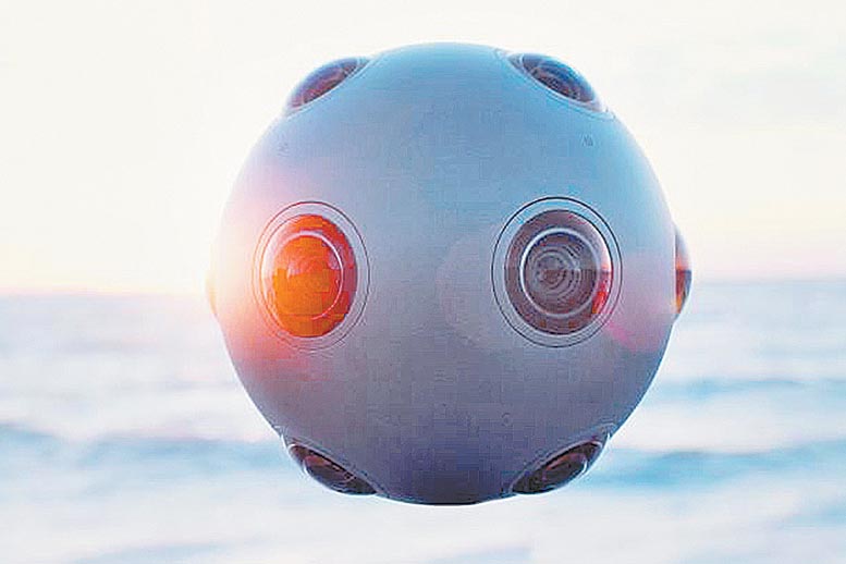 El aparato parece inspirado en Star Wars.