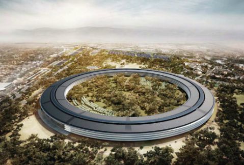 El Apple Campus 2 estará listo a finales del próximo año. 