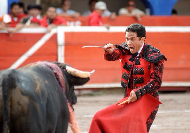 Torero Mario Mora.