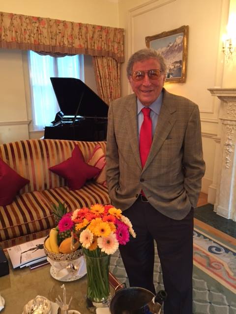 Tony Bennett fue reconocido en la Universidad George Washington.