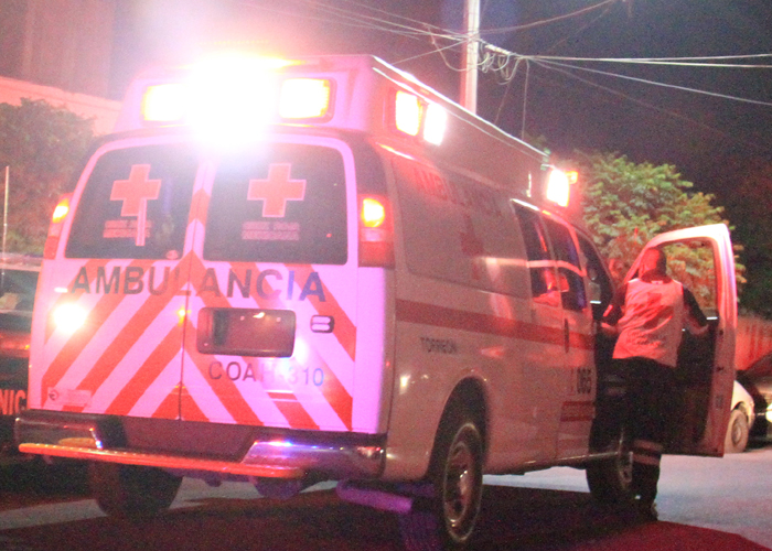 El reporte de la agresión fue a las 10:00 pm del viernes.