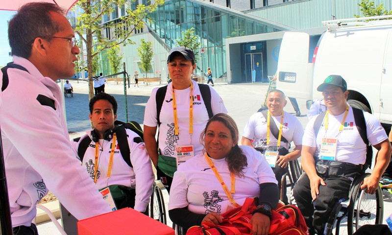 Atletas mexicanos ya están en Toronto para los Juegos Parapanamericanos 