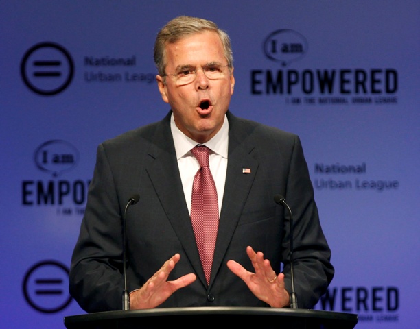 Jeb Bush minimizó que su oponente Donald Trump encabece las encuestas como candidato, pues vaticinó que a largo plazo perderá esa ventaja.